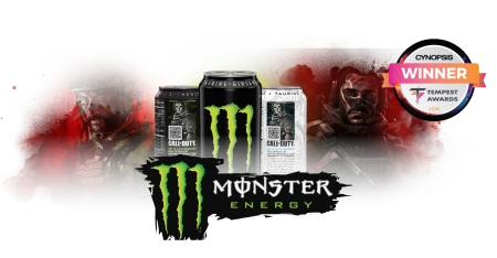 How Monster Energy engaged gamers during gameplay on Call of Duty: Modern Warfare 3 on launch day
