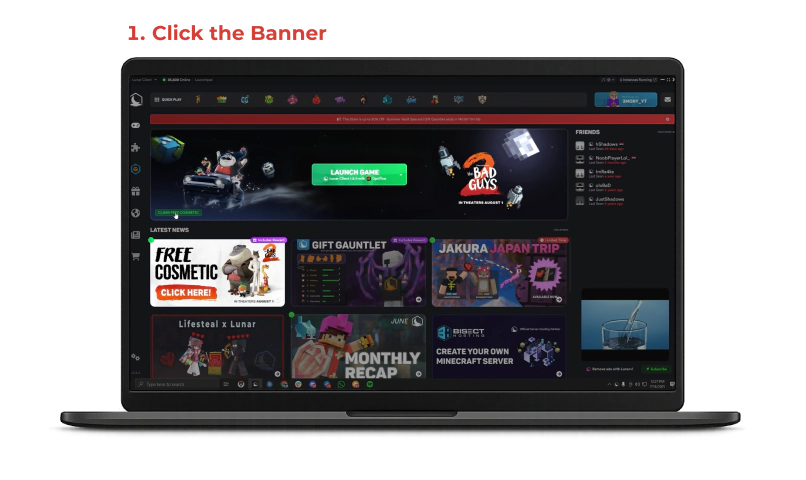 minecraft screen background