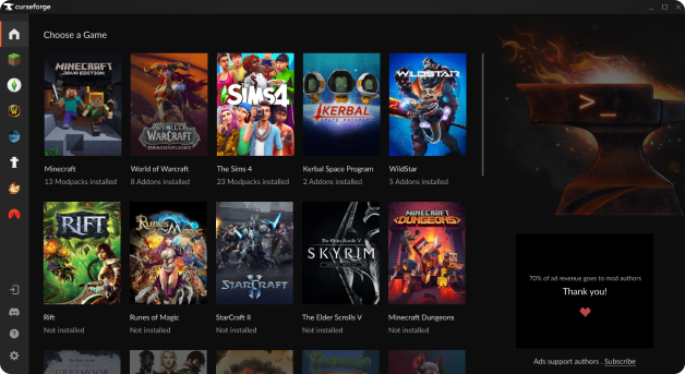 CurseForge Mod Manager